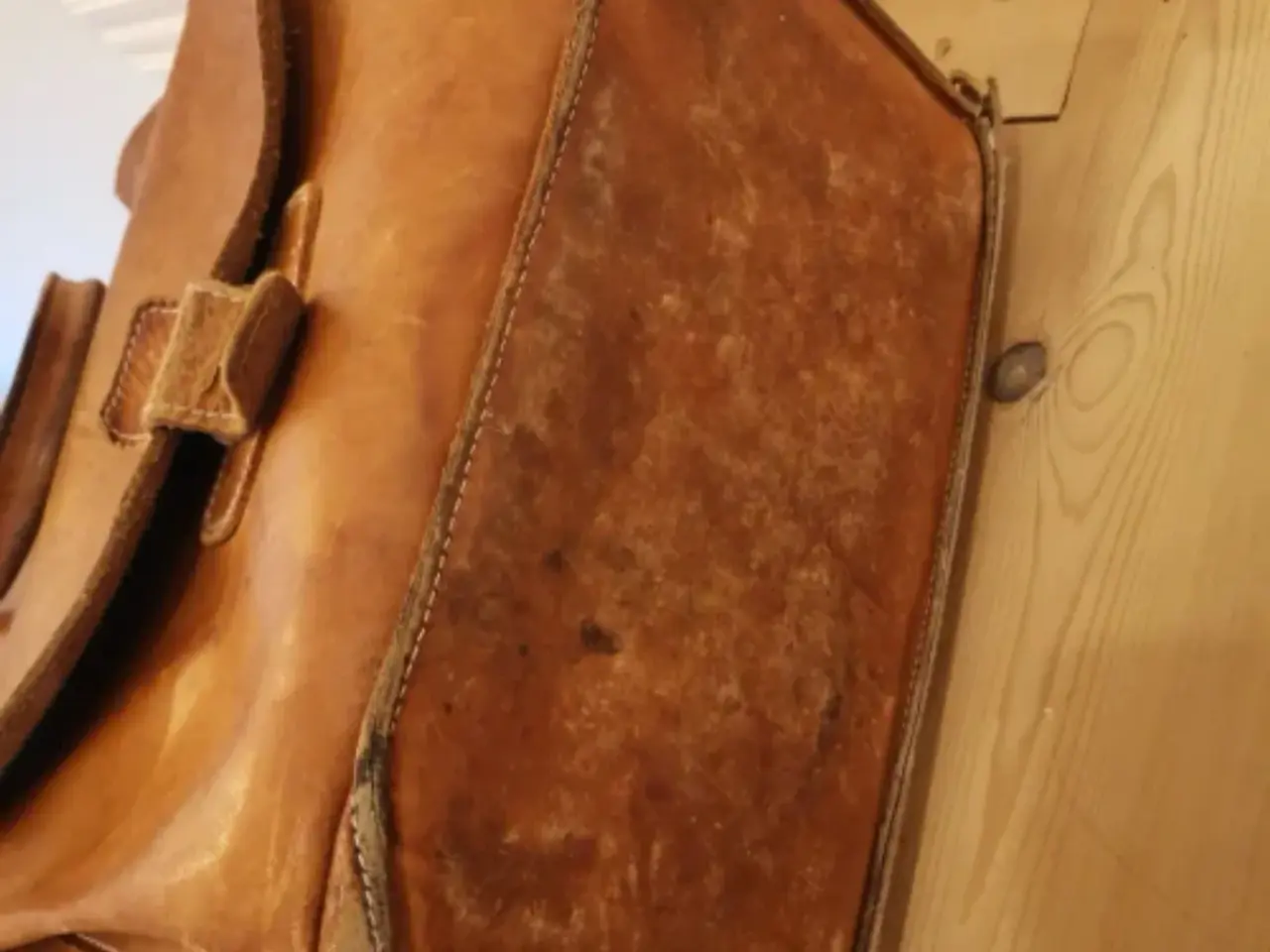 Billede 5 - Vintage shopper i kernelæder