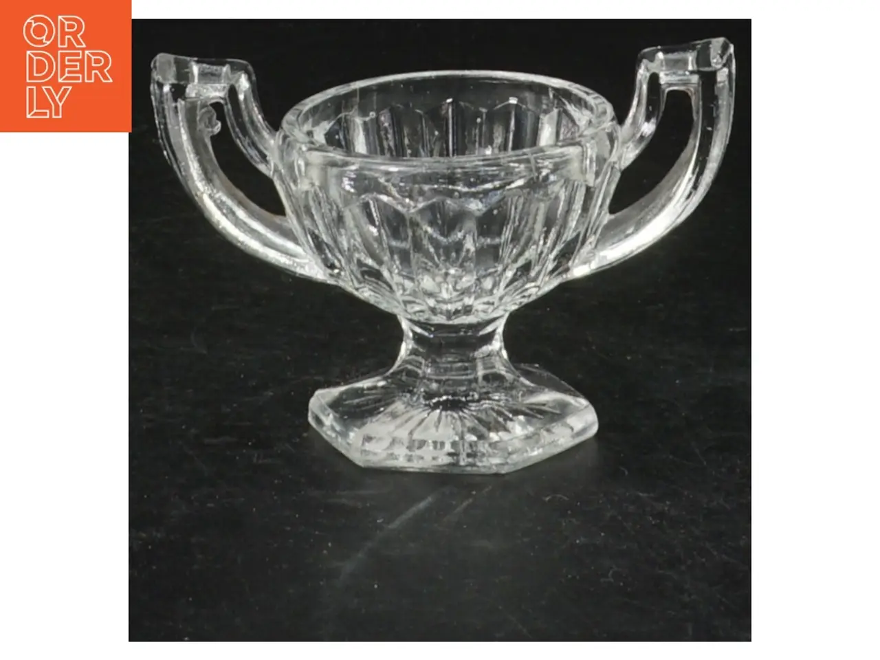 Billede 1 - Lille glasskål (str. 9 cm)