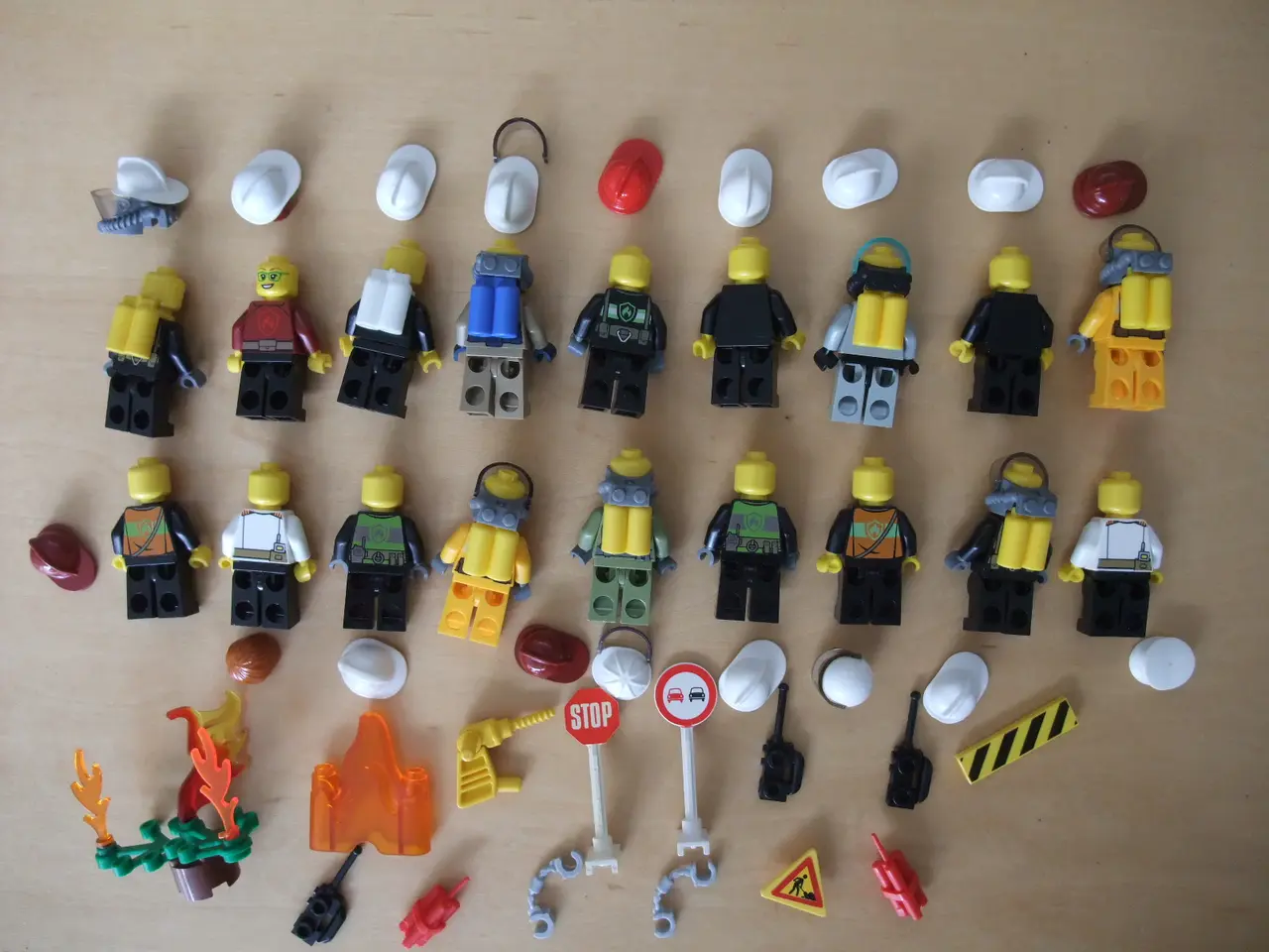 Billede 5 - Lego Brandmand Figurer