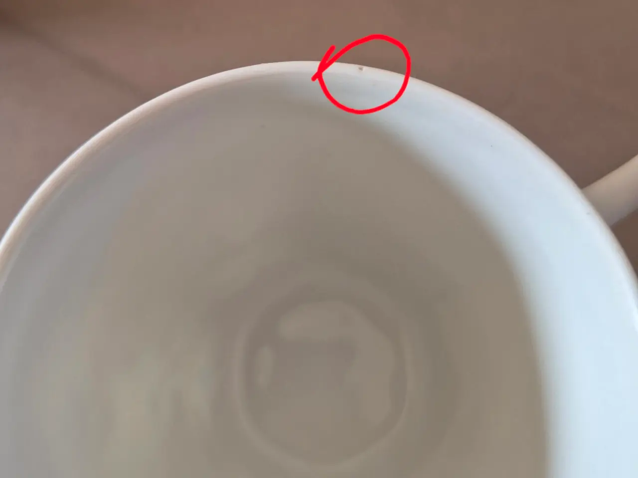 Billede 4 - Musselmalet helblonde kaffekopper 