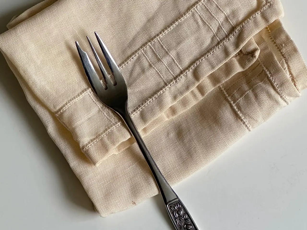 Billede 1 - Lundtofte Rose Petite, kagegaffel