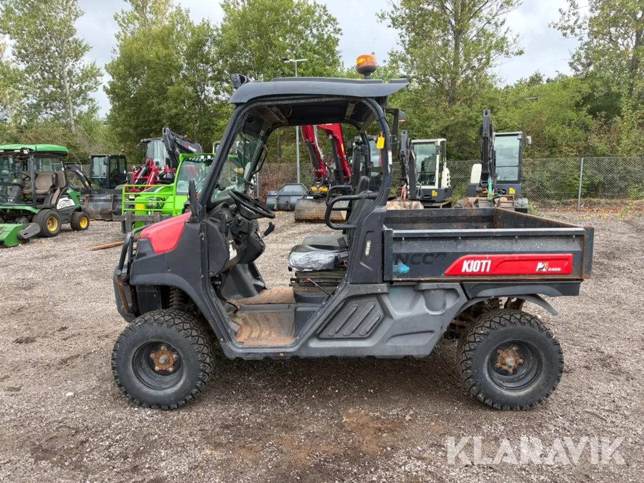 Billede 2 - Utv Kioti K9 2400 med hydraulisk tiplad