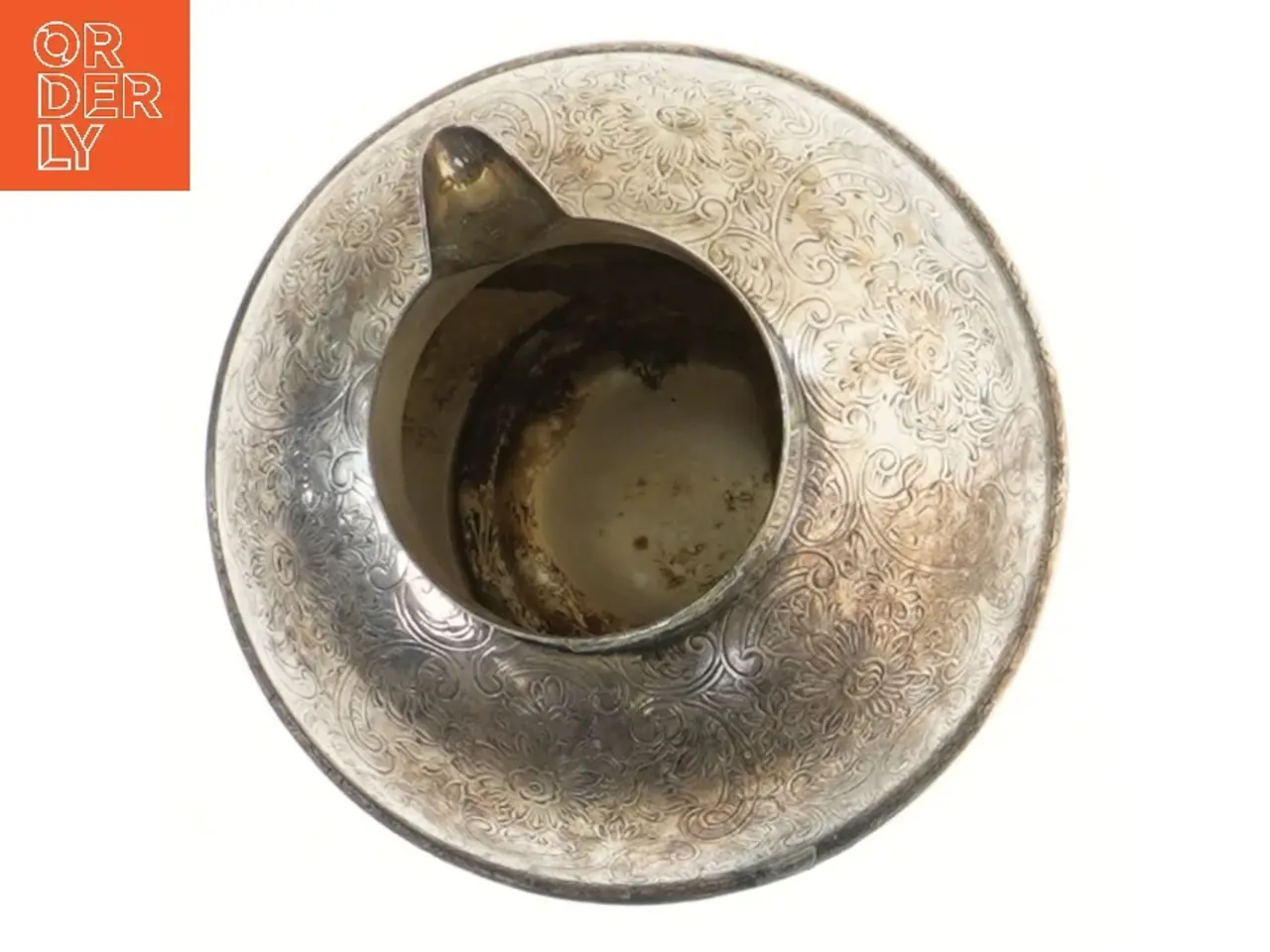 Billede 3 - Antik dekoreret kande (str. 18x13 cm)