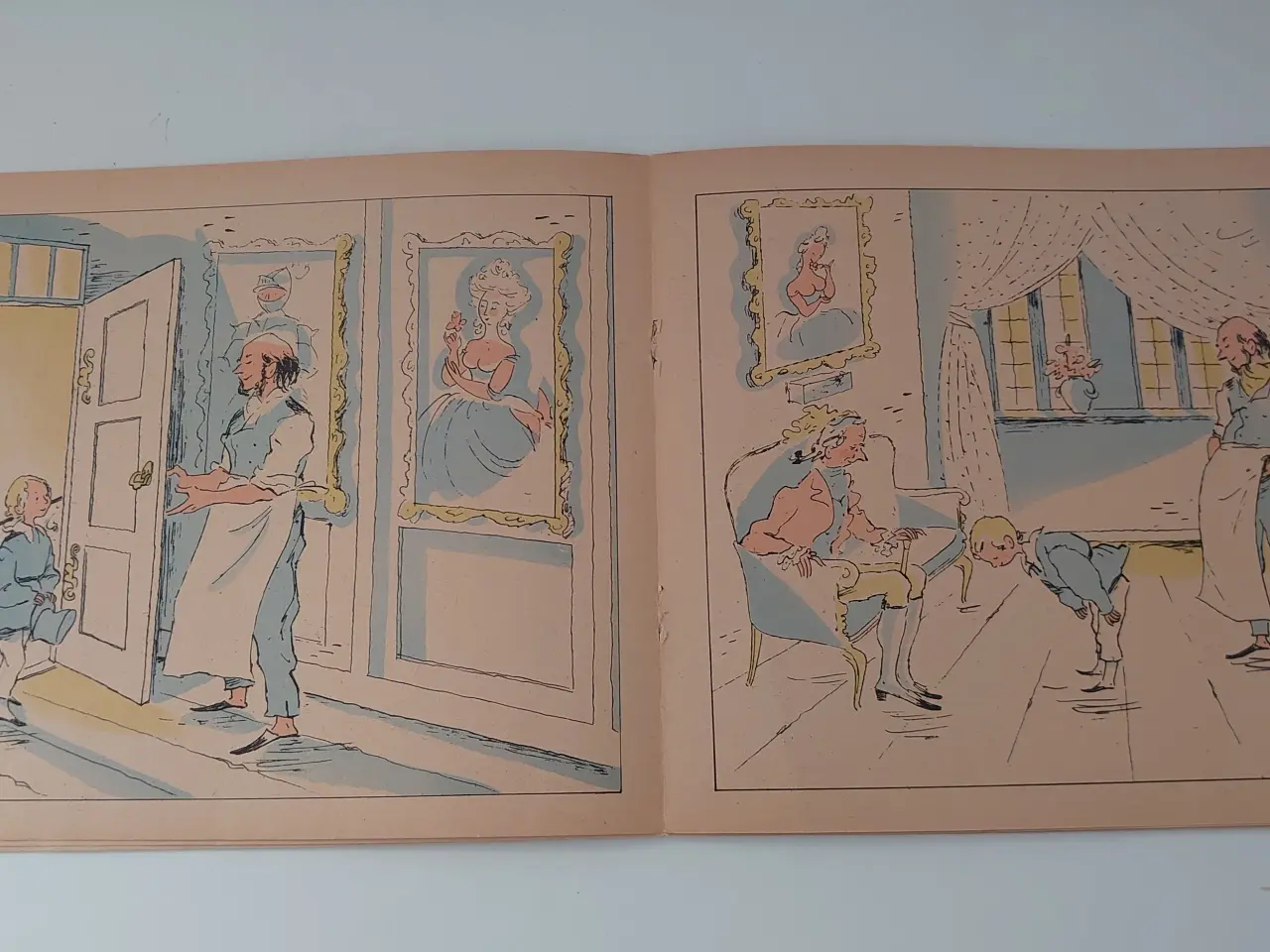 Billede 2 - HC.Andersen:Det gamle hus. Hæfte fra før 1948.