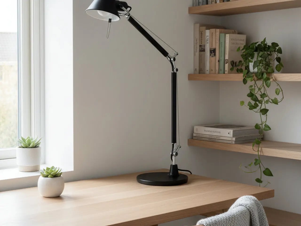 Billede 2 - Artemide Tolomeo Mini Bordlampe – Sort