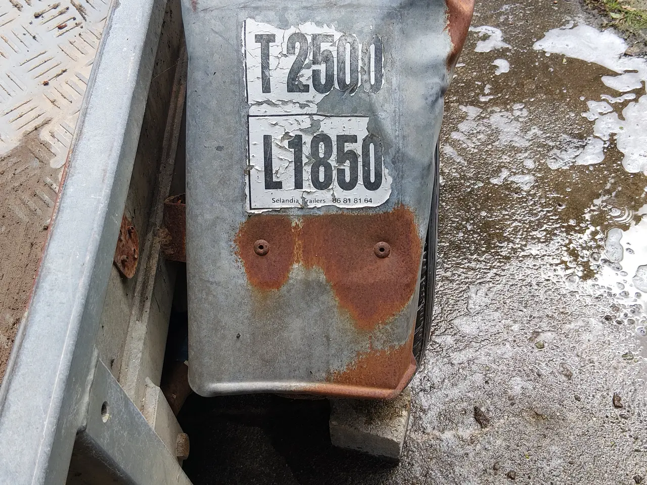 Billede 1 - maskinetrailer niewiadow selandia f1326 auto