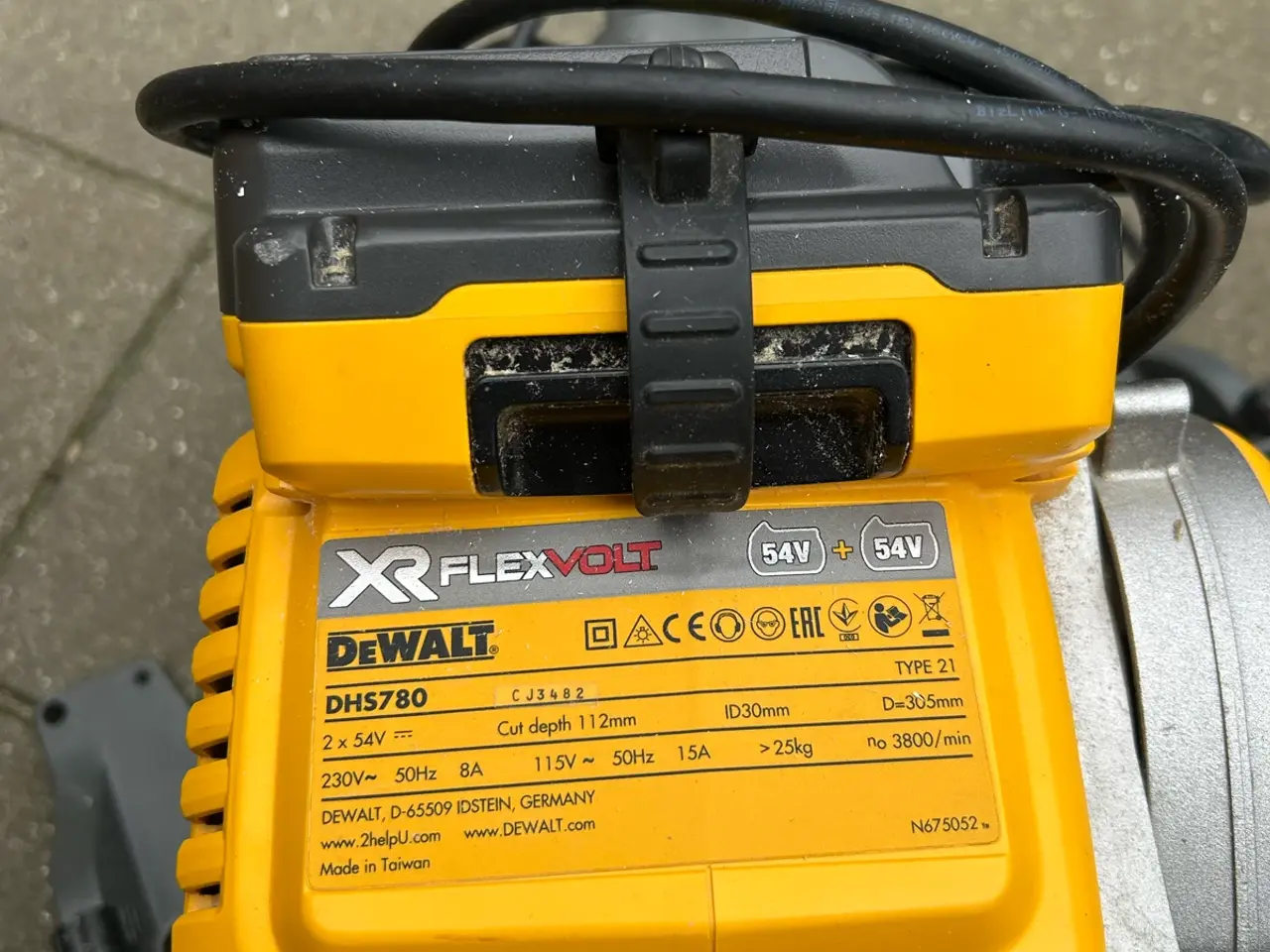 Billede 5 - DeWalt DHS780 XR FlexVolt kap-/geringssav 305 mm