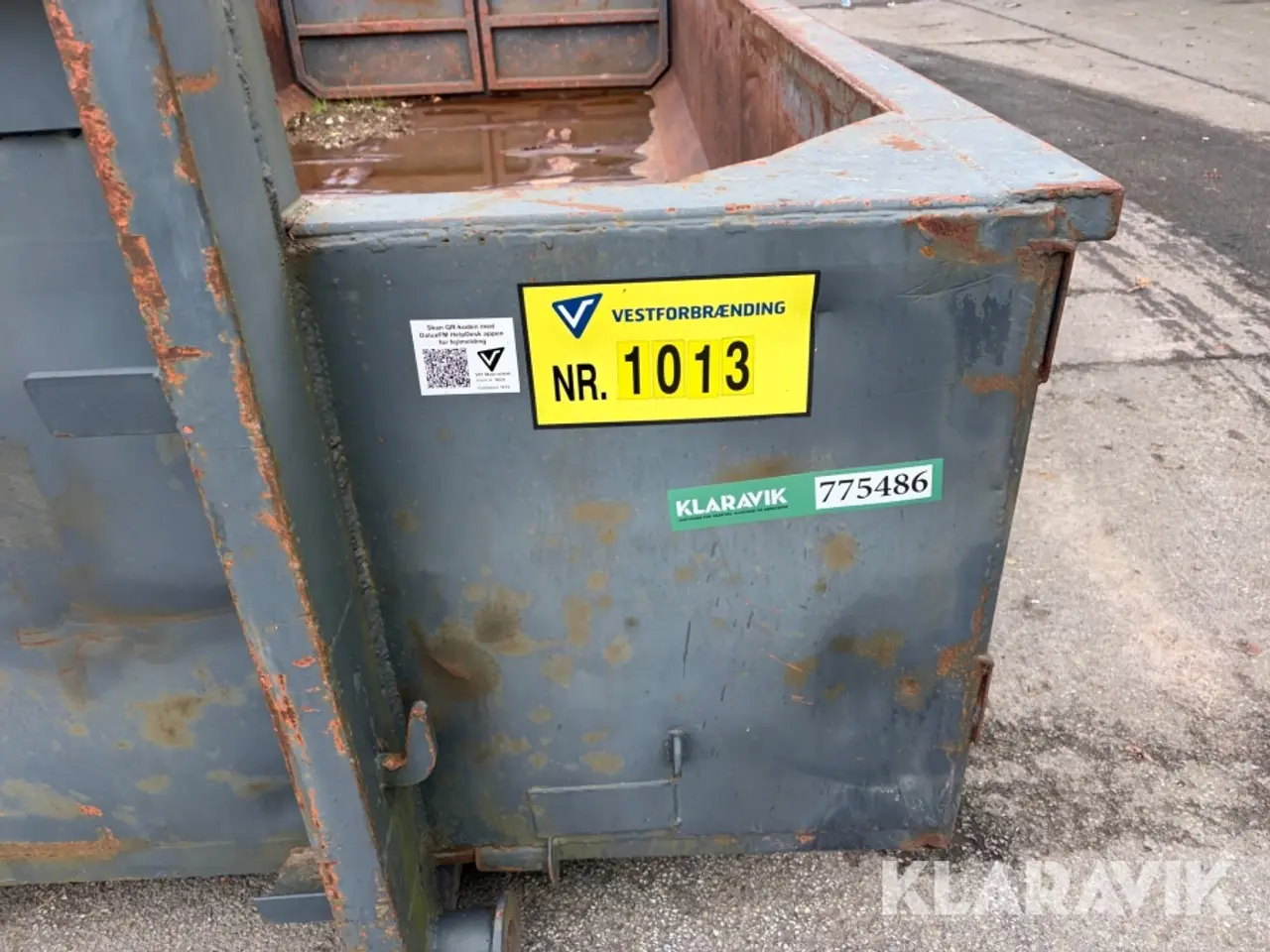 Billede 10 - Container 10 m³ med kroghejs