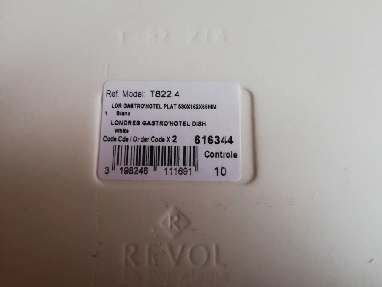 Billede 2 - REVOL Porcelæns fad