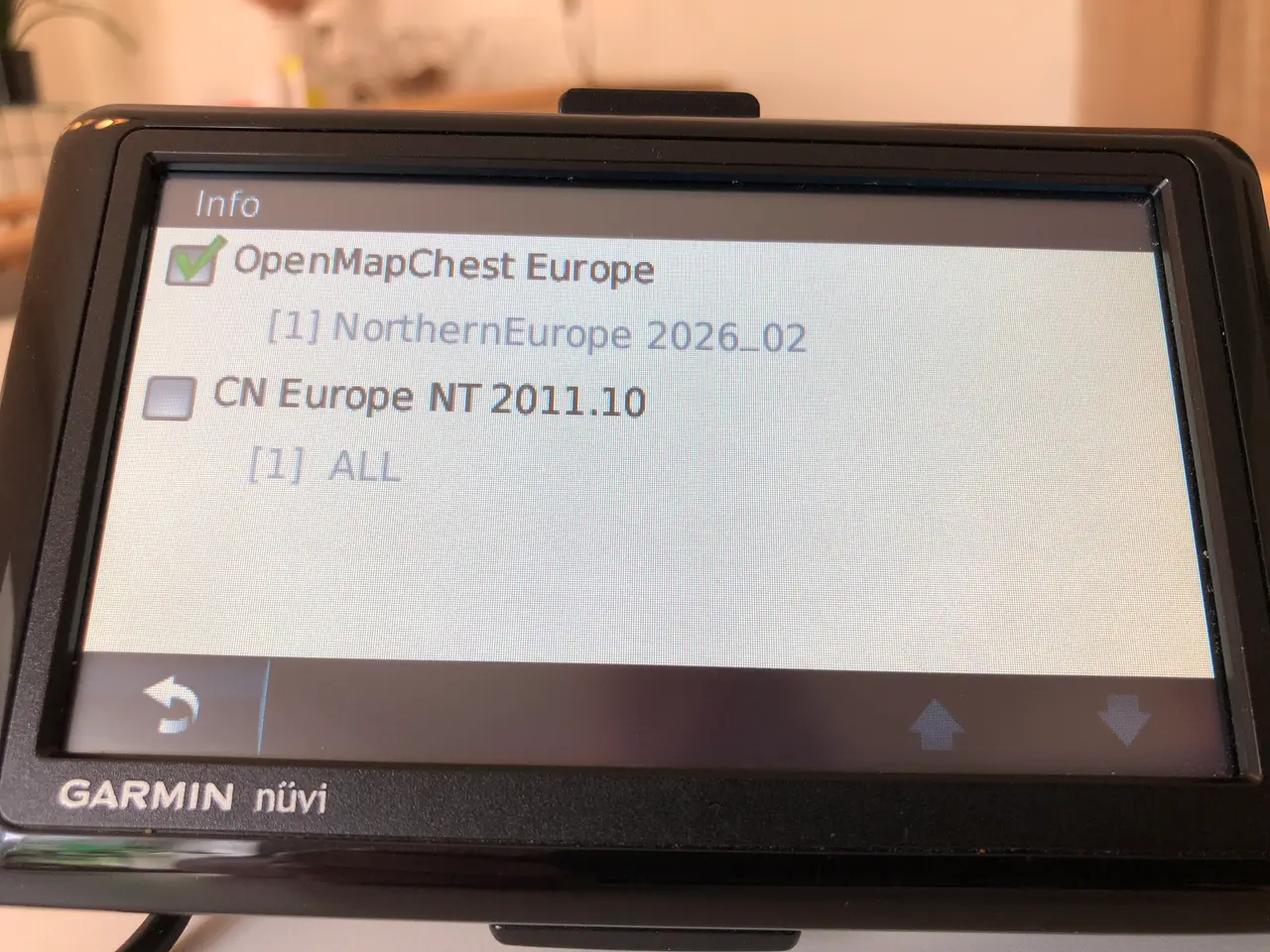 Billede 4 - Garmin Nüvi 1490 med 2026 OpenChest kort
