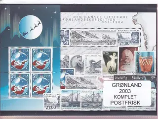 Grønland - 2003 Frimærker Komplet - Postfrisk