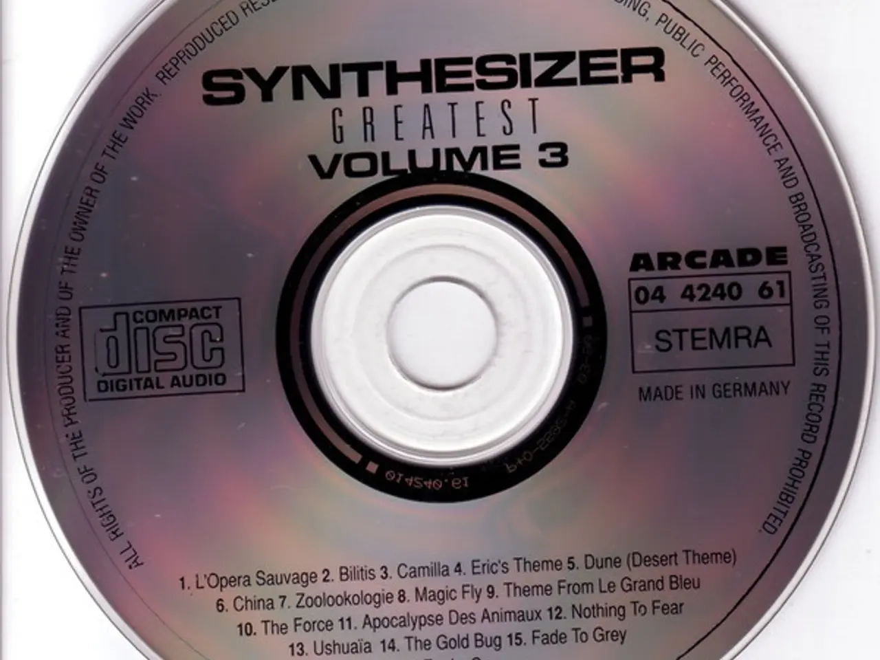 Billede 4 - Ed Starink – Synthesizer Greatest Volume 3 – CD