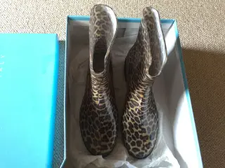 Leopard gummistøvler str  37
