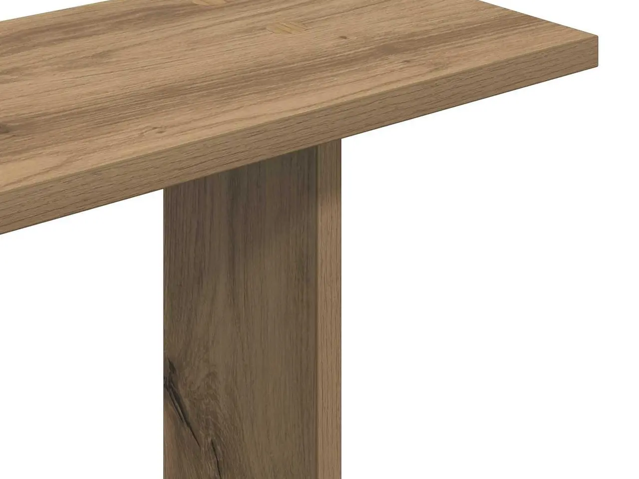Billede 7 - Væghylde i artisan-eg 61 x 15 x 102 cm i konstrueret træ