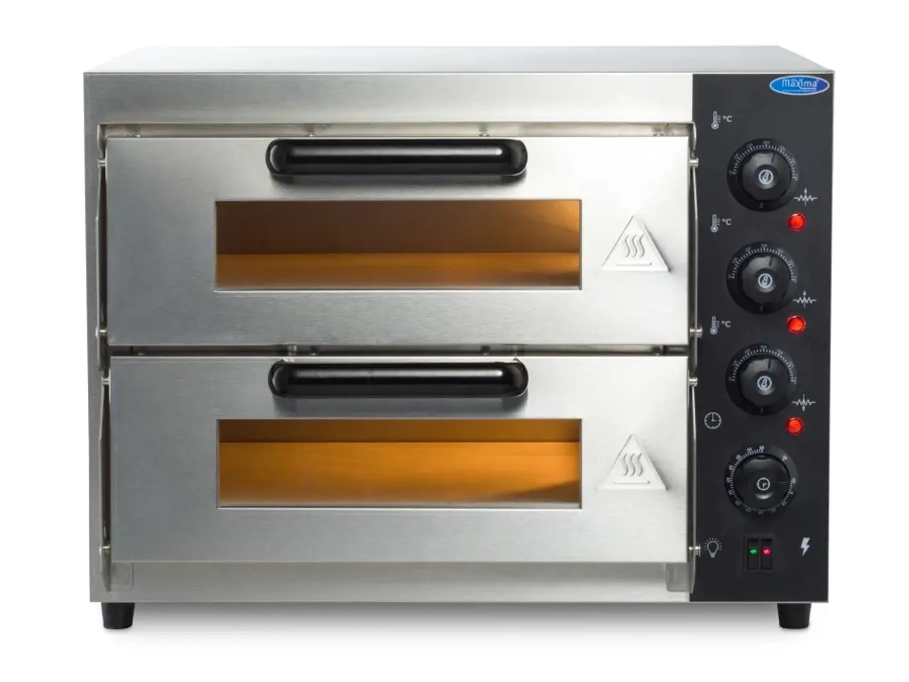 Billede 1 - Kompakt pizzaovn 2 x 40 cm – 230 V