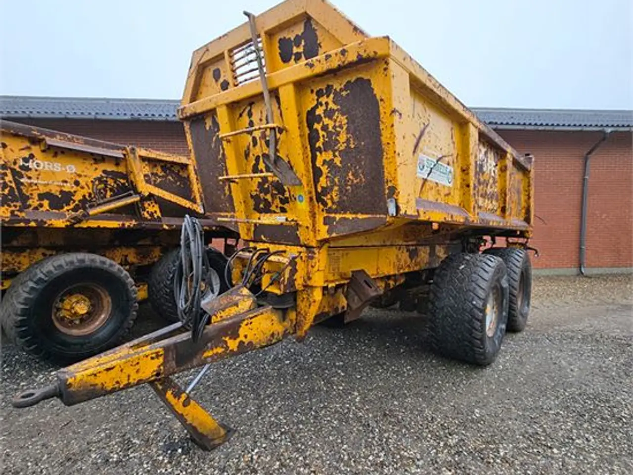 Billede 4 - ABC 23 tons - Morsø tipvogn / Dump trailer