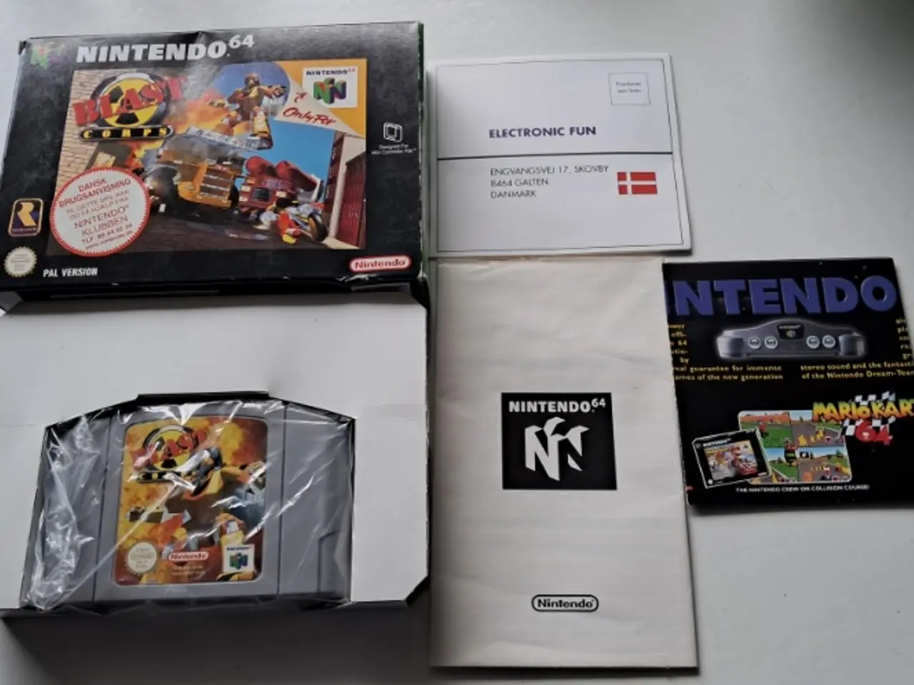 Billede 1 - NINTENDO 64 SPIL - BLAST CORPS, med tilbehør