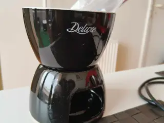 Chokolade fondue sæt i keramik
