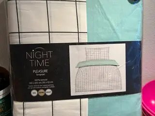 Nyt "Night Time" sengesæt 140x220 cm – Oeko-Tex