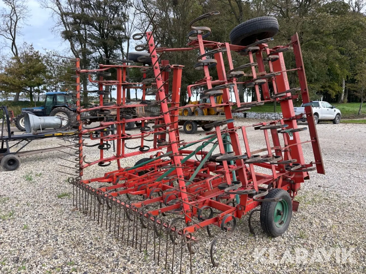 Billede 3 - Såbedsharve Fraugde Model a hydraulisk sammenklapning