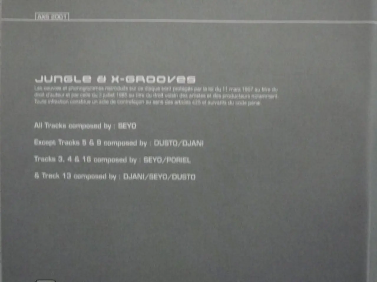 Billede 3 - Seyo – Jungle & X-Grooves – CD