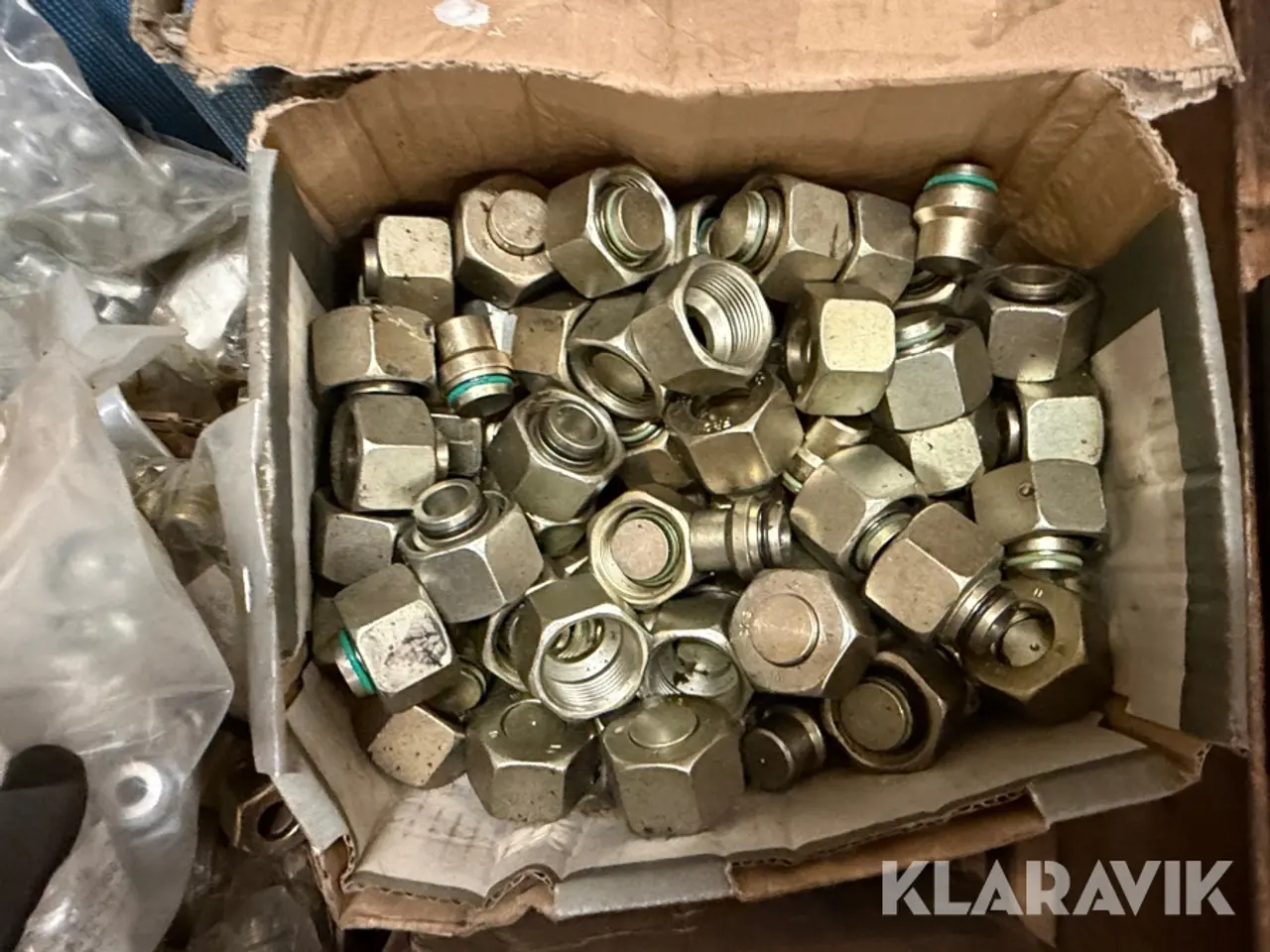 Billede 6 - Lot - Fittings, SAE flanger, og kuglehaner - 1 palle