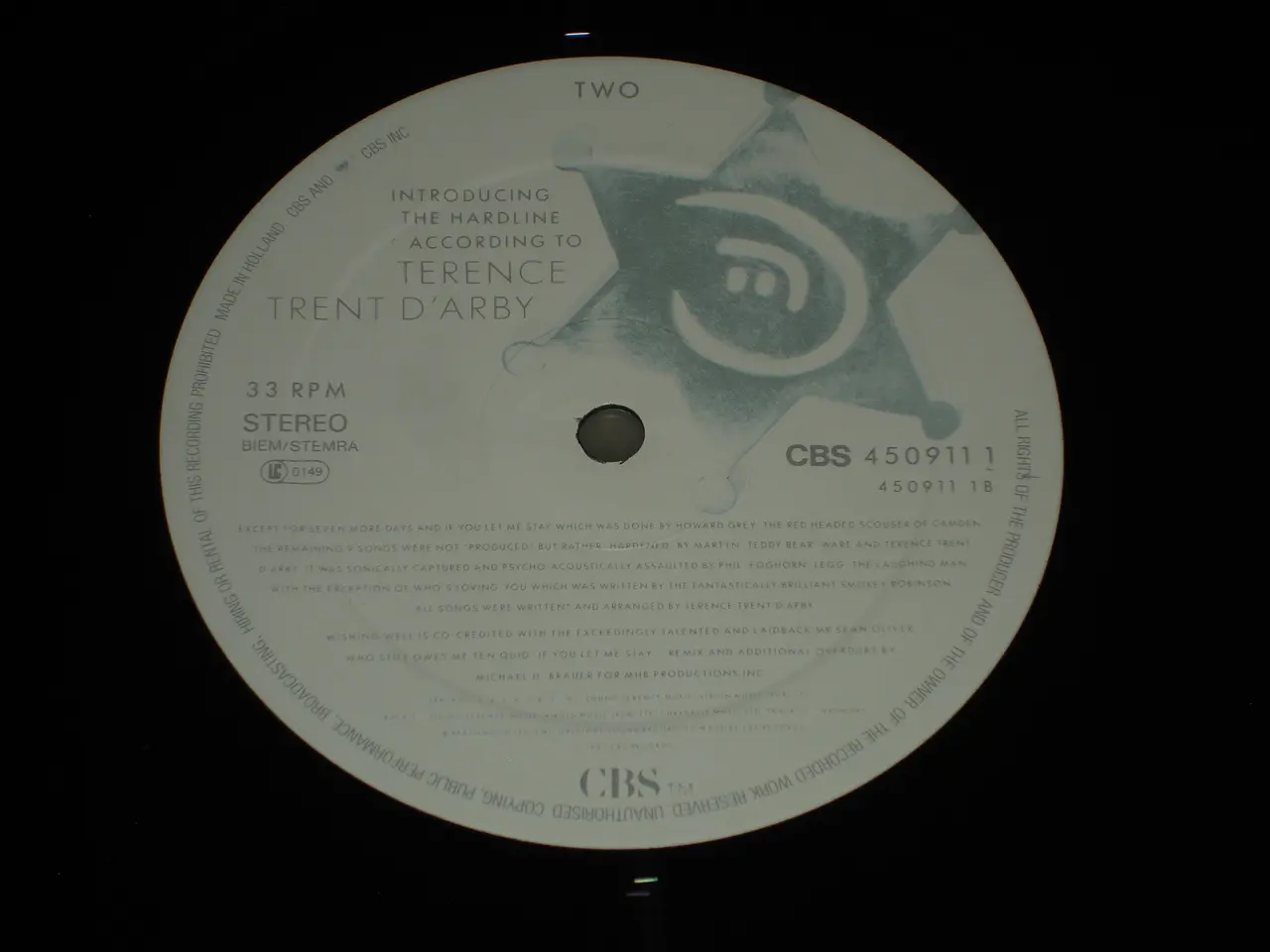 Billede 4 - Terence Trent D'Arby – Introducing The Hardline