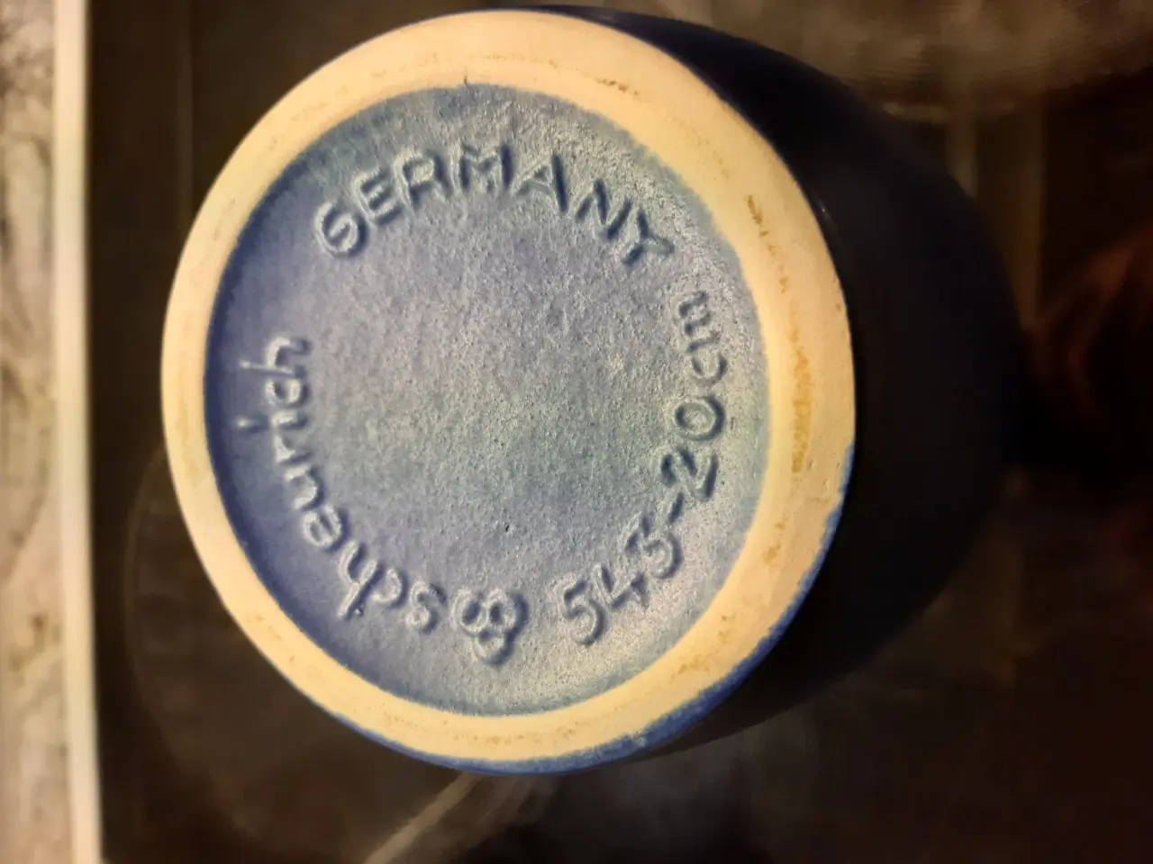 Billede 5 - Azur blå 20 cm "scheurich"