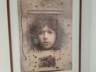 Signeret Kurt Trampedach plakat.
