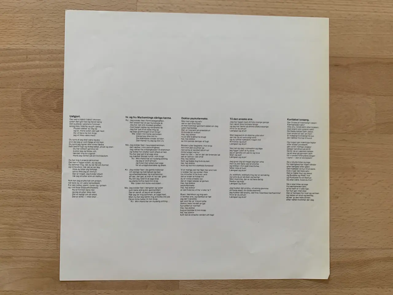 Billede 5 - LP'en Ven eller Fjende med Henrik Strunge