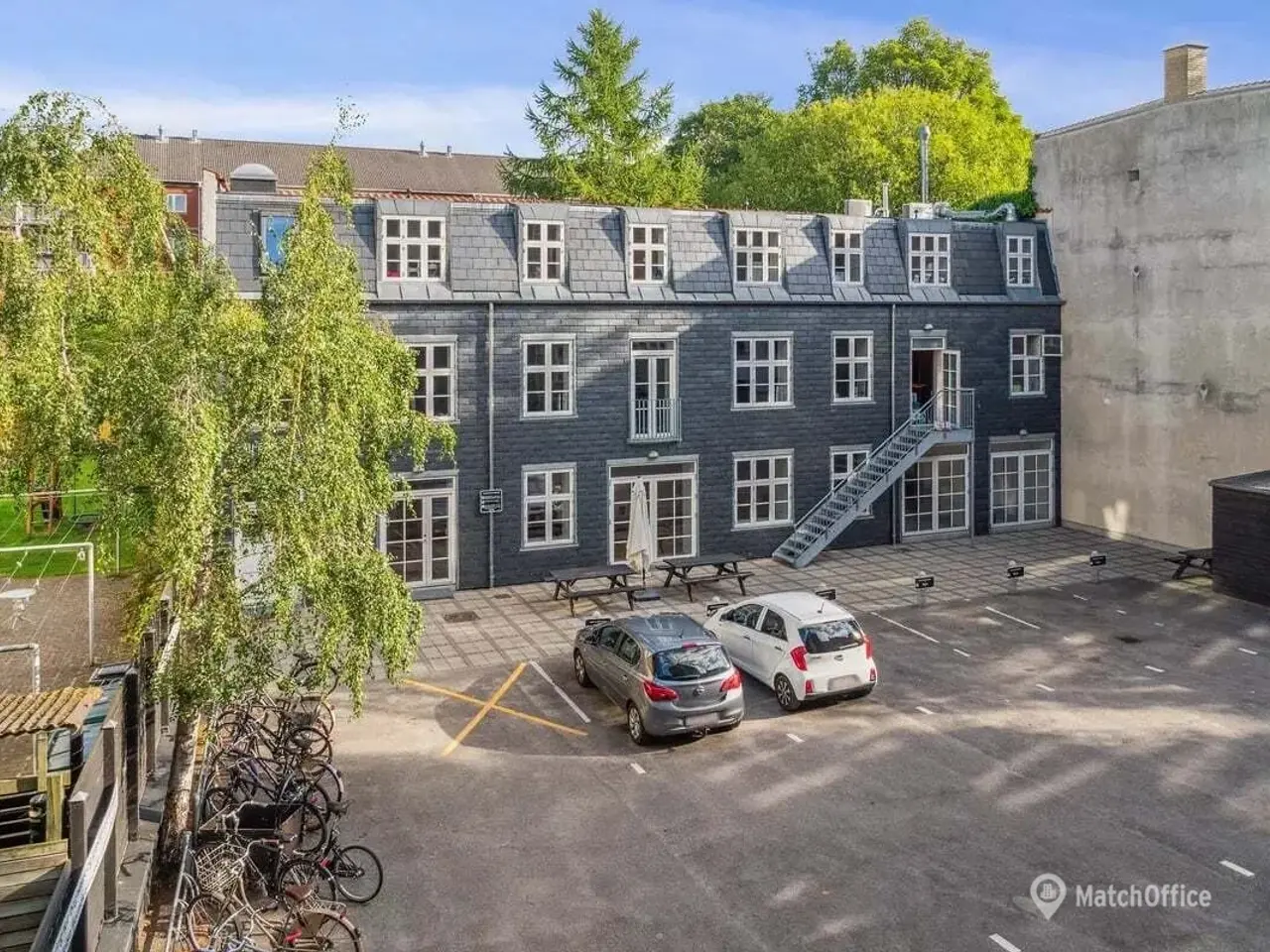 Billede 9 - Fast p-plads i rolig baggård på Frederiksberg