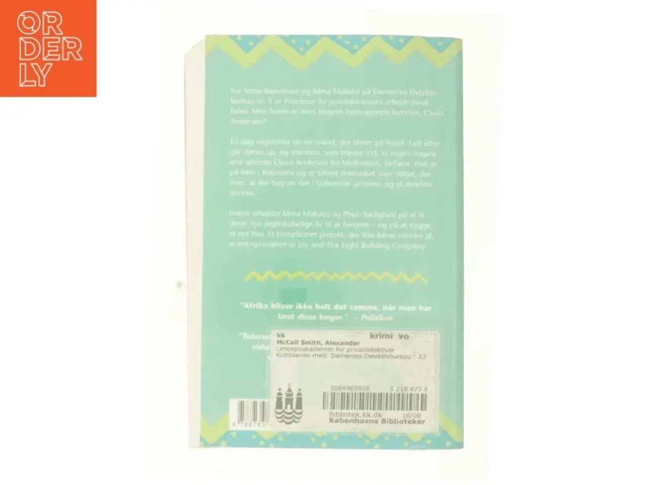 Billede 2 - Limpopo akademiet for privat detektiver af Alexander McCall Smith (Bog)