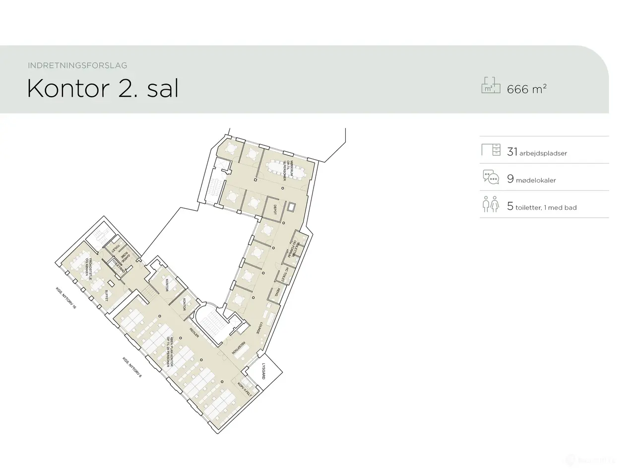 Billede 12 - Enestående udsigt over Kongens Nytorv