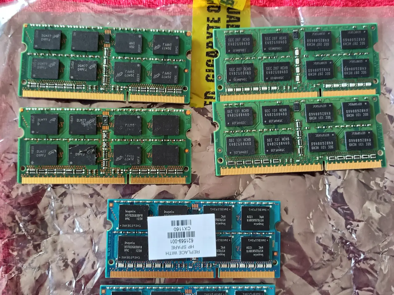 Billede 5 - 3 x 8gb notebook / bærbar ddr3 ram