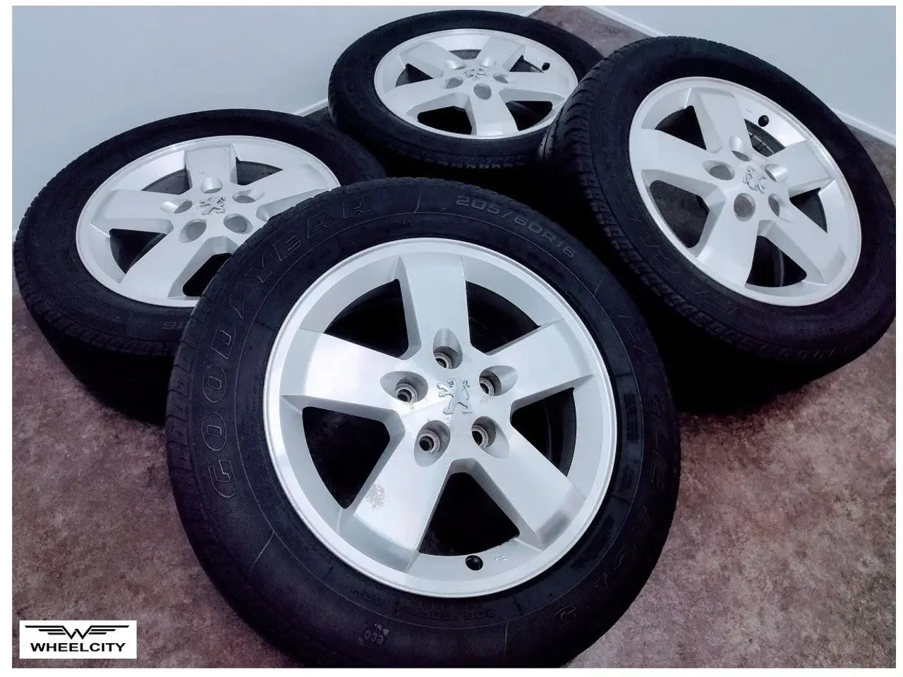 Billede 1 - 5x108 16" ET44 peugeot fælge