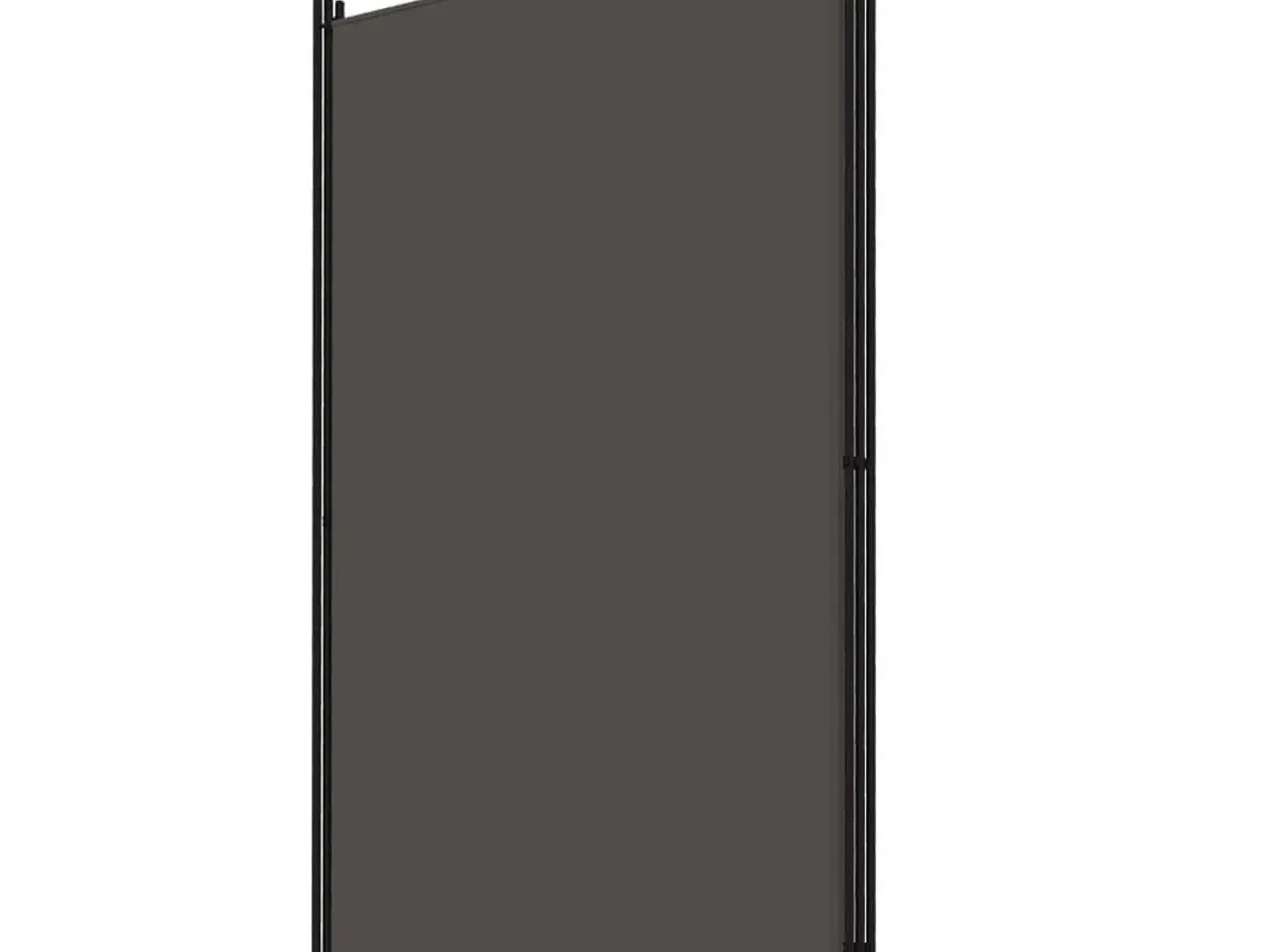 Billede 3 - 3-panels rumdeler 260 × 180 cm - antracitgrå