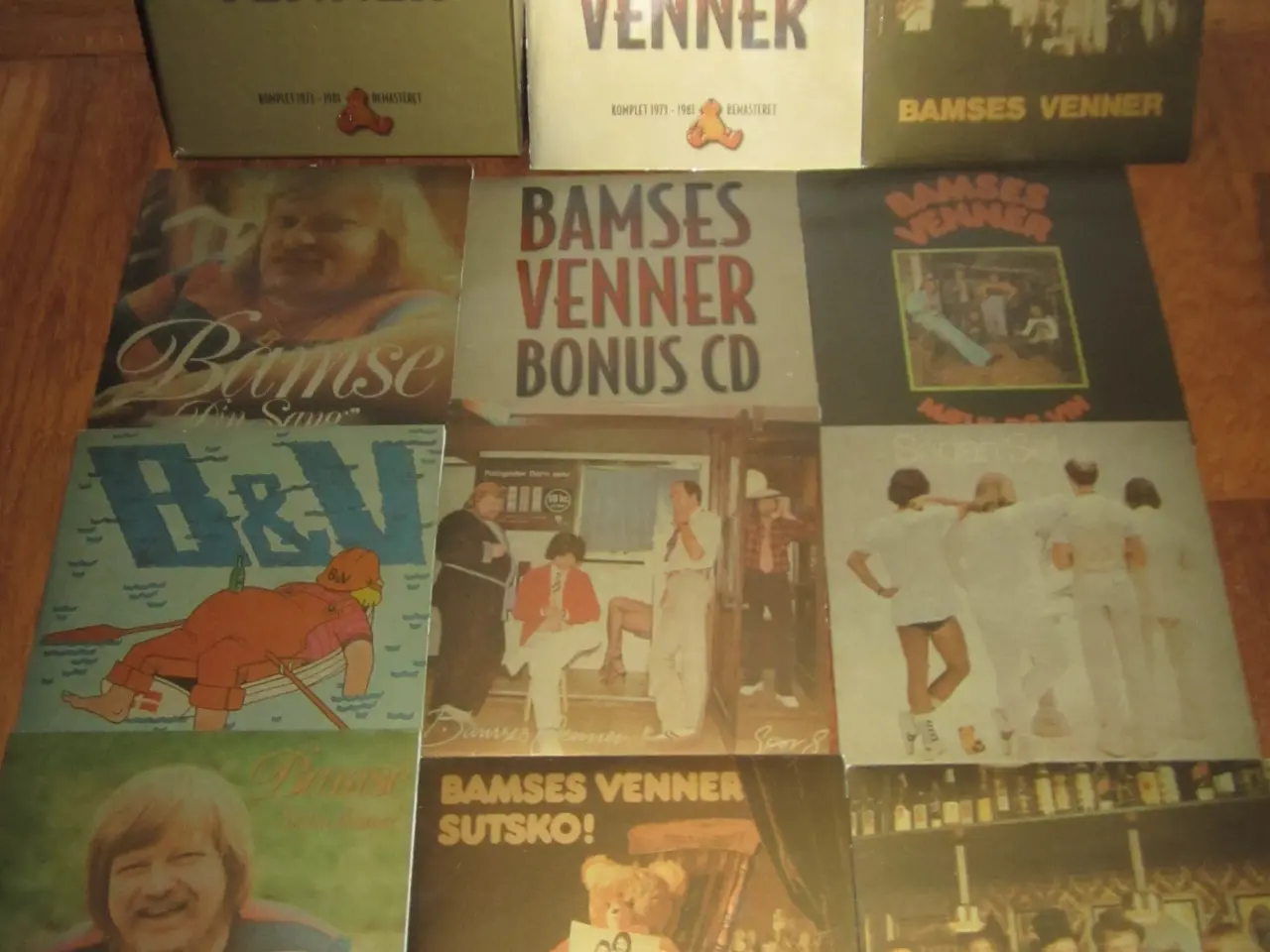 Billede 4 - GULD BOKSEN. BAMSES VENNER. Komplet 1973-1981.