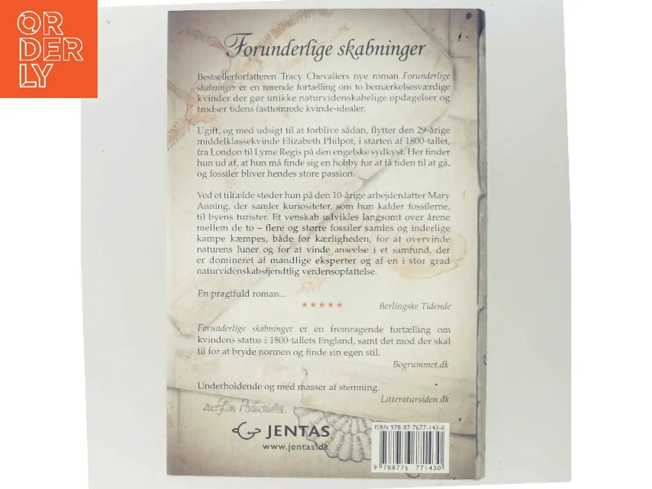 Billede 3 - Forunderlige skabninger af Tracy Chevalier (Bog)