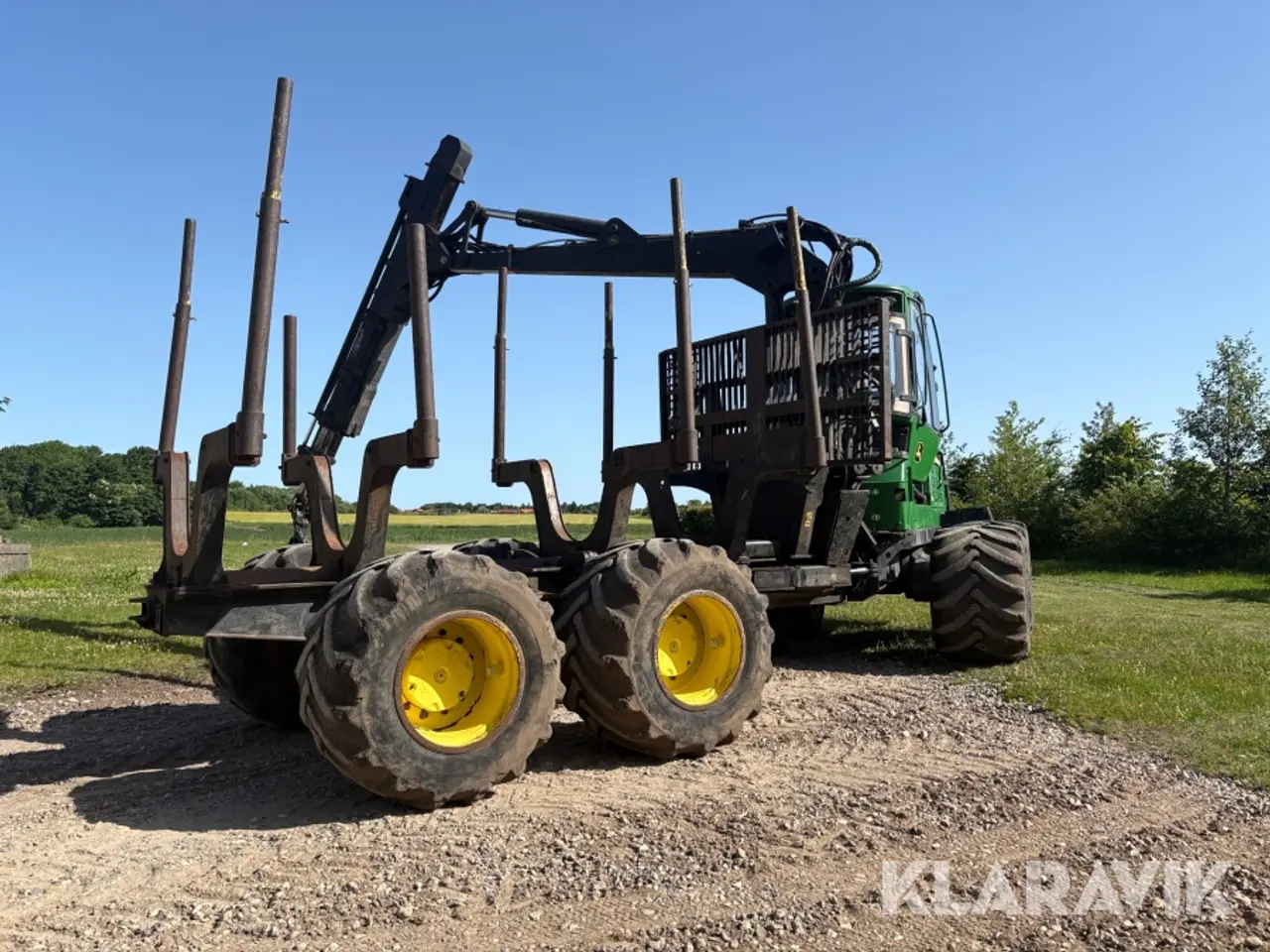 Billede 7 - Udkører John Deere 1510G med hurtigskifte