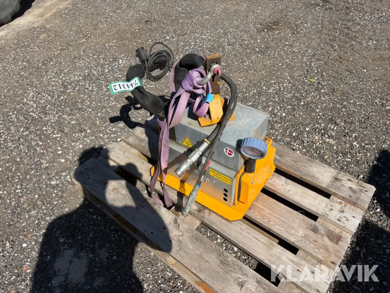 Billede 1 - Vakuumsug ASP 400 kg til minigraver