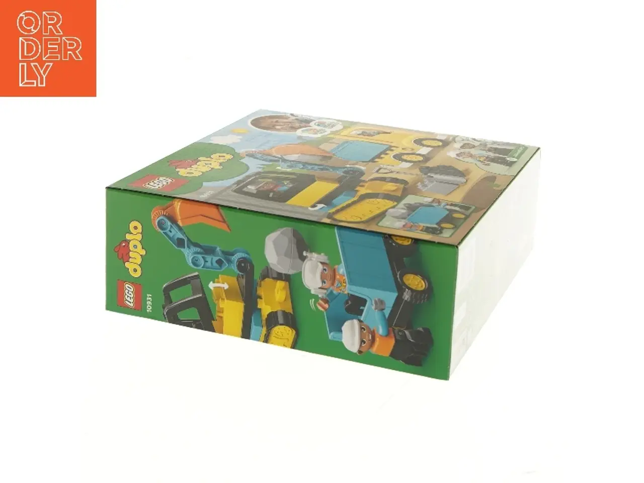 Billede 3 - LEGO Duplo lastbil og gravemaskine fra Lego (str. 26x9,5x28 cm)
