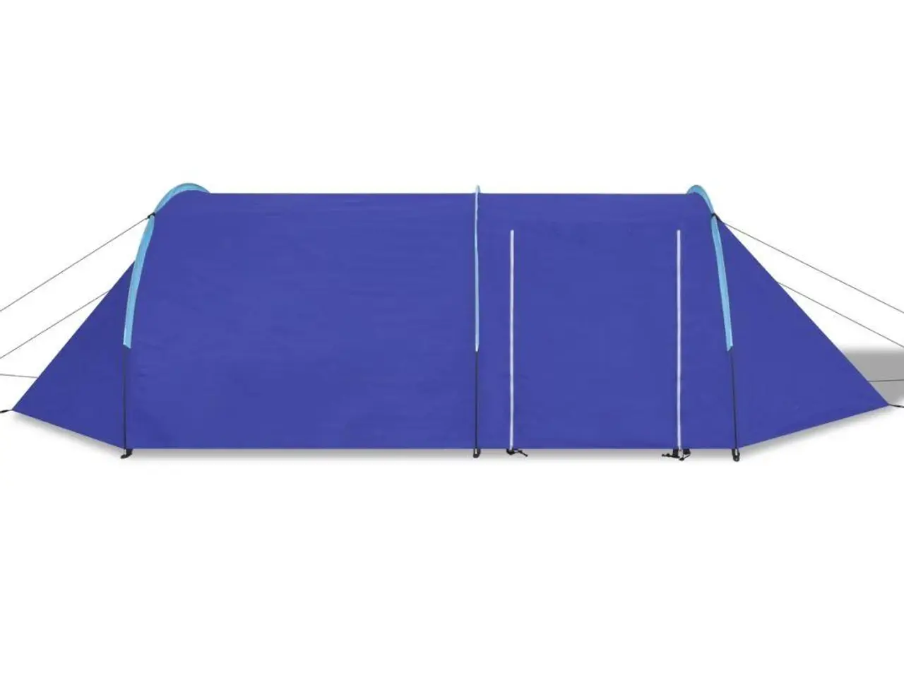 Billede 3 - Campingtelt til 4 personer - marineblå/lyseblå