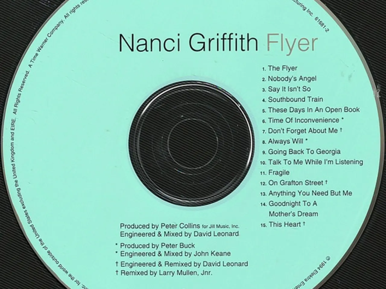 Billede 3 - Nanci Griffith – Flyer – CD