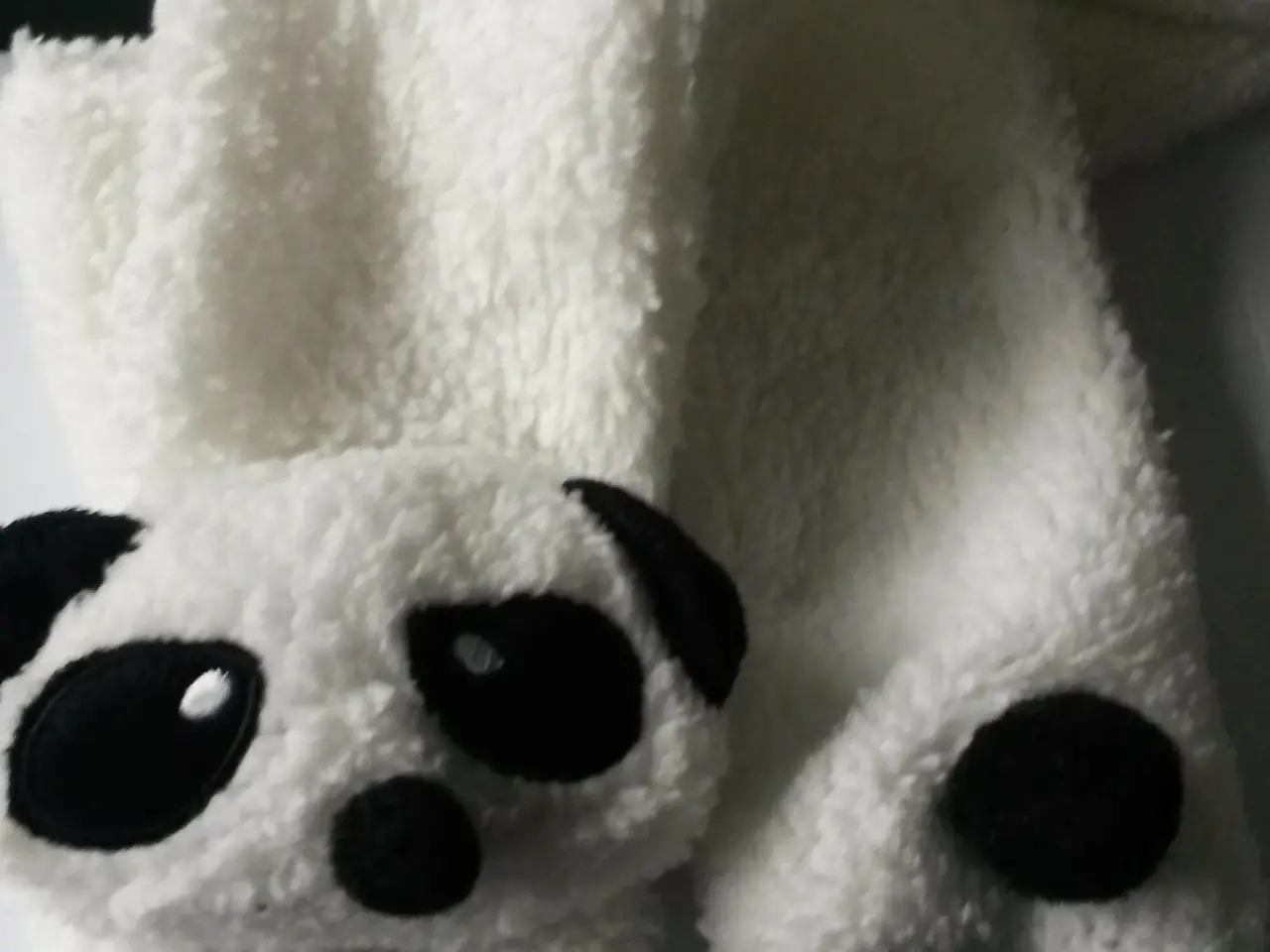 Billede 3 - Sæt, hue og halstørklæder, panda set, str. 86