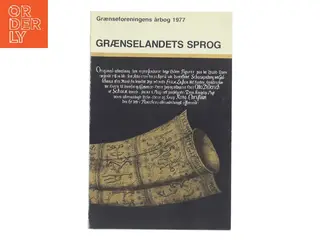 Grænselandets sprog af Grænseforeningen (Bog)