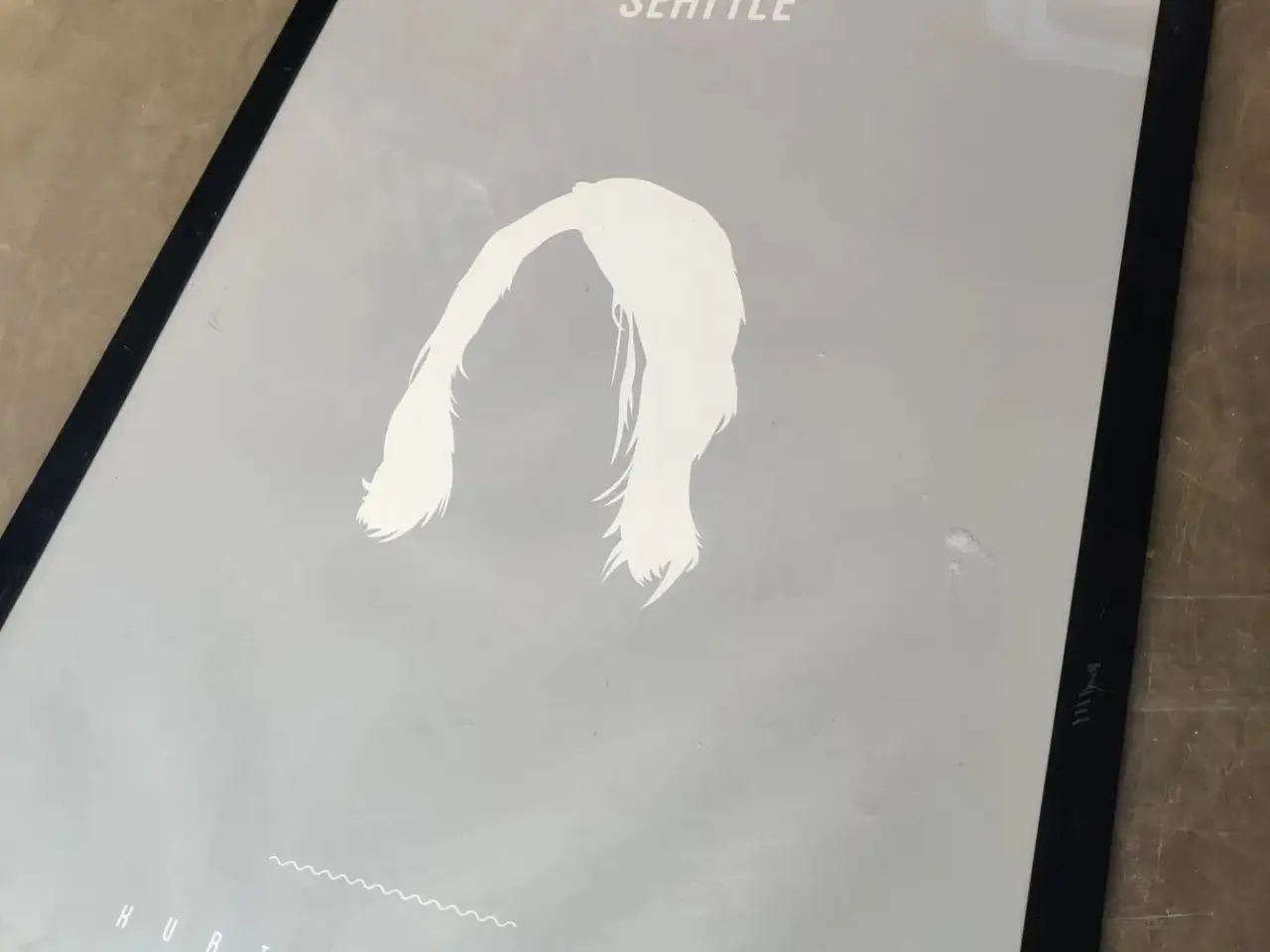 Billede 4 - Kurt Cobain plakat 