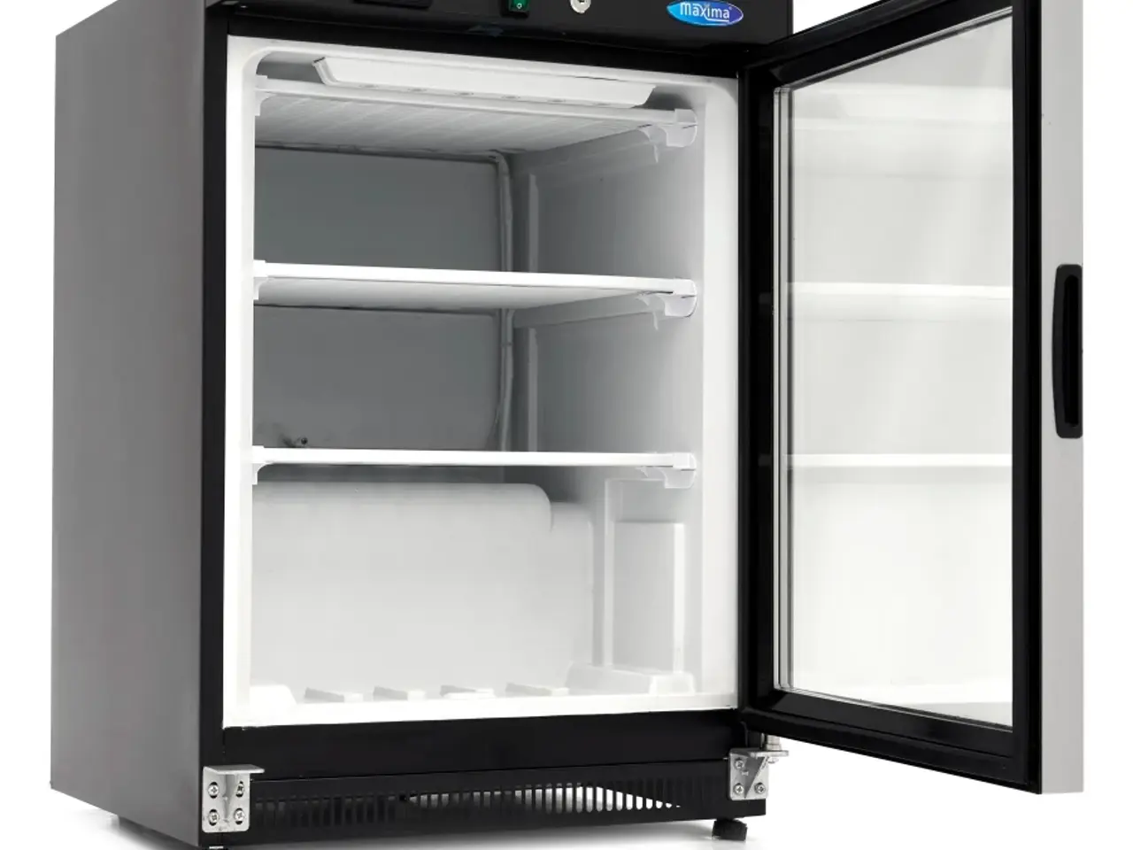 Billede 1 - Displayfryseskab 200 L – sort – B60 x D60 x H84 cm