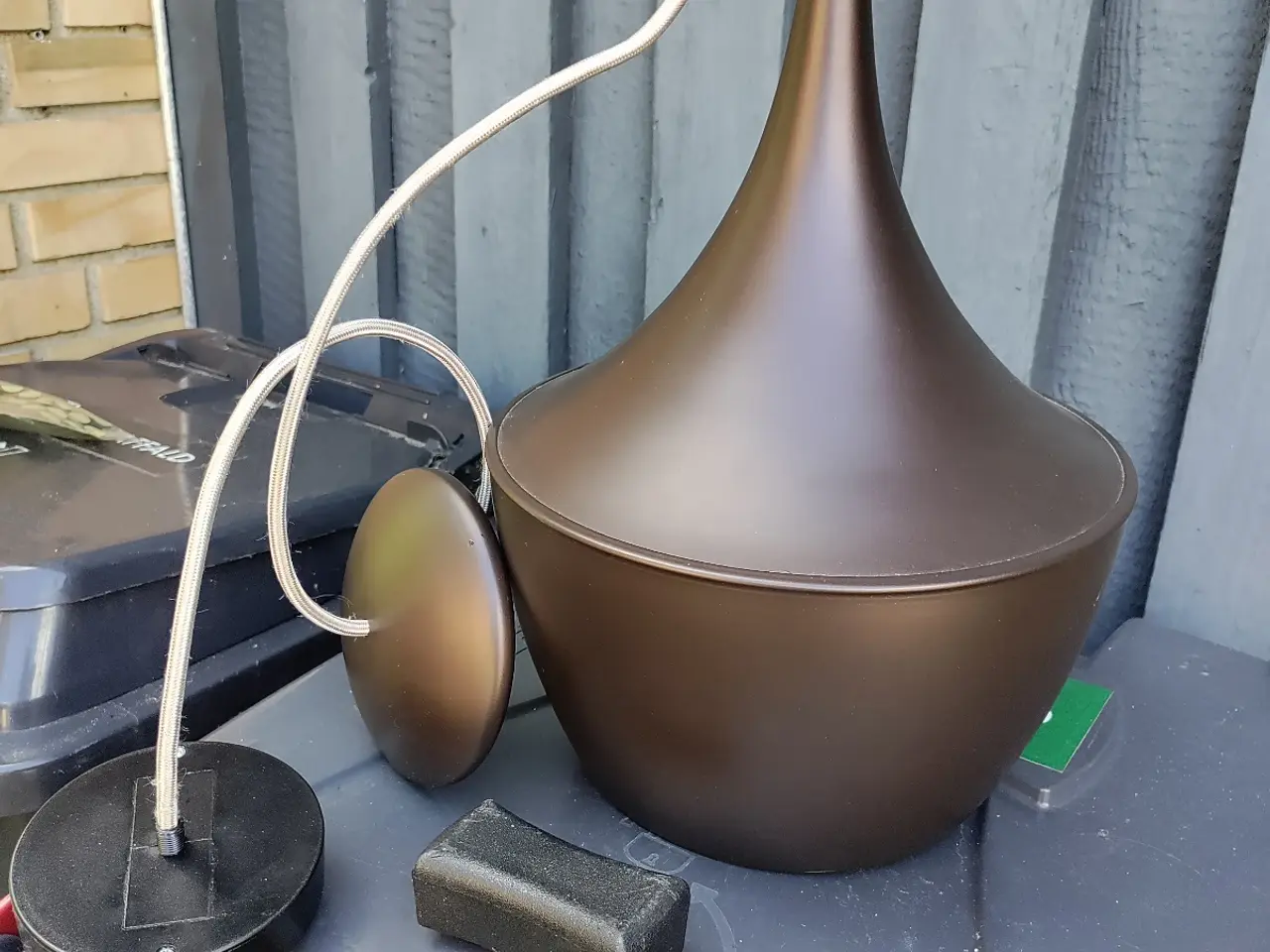 Billede 2 - Loftlamper med stofledninger