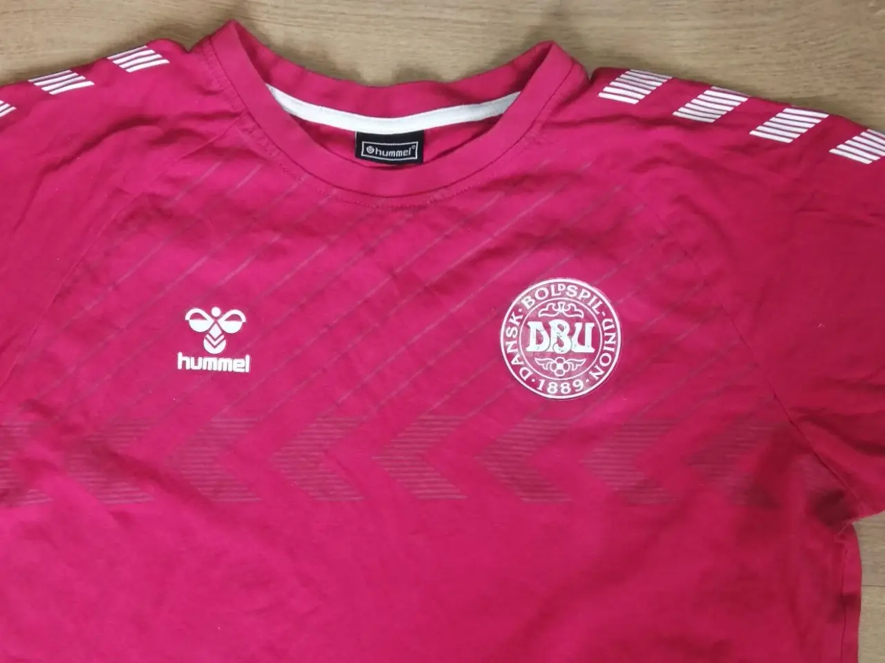 Billede 1 - DANMARK HUMMEL FAN TSHIRT, STR. XL