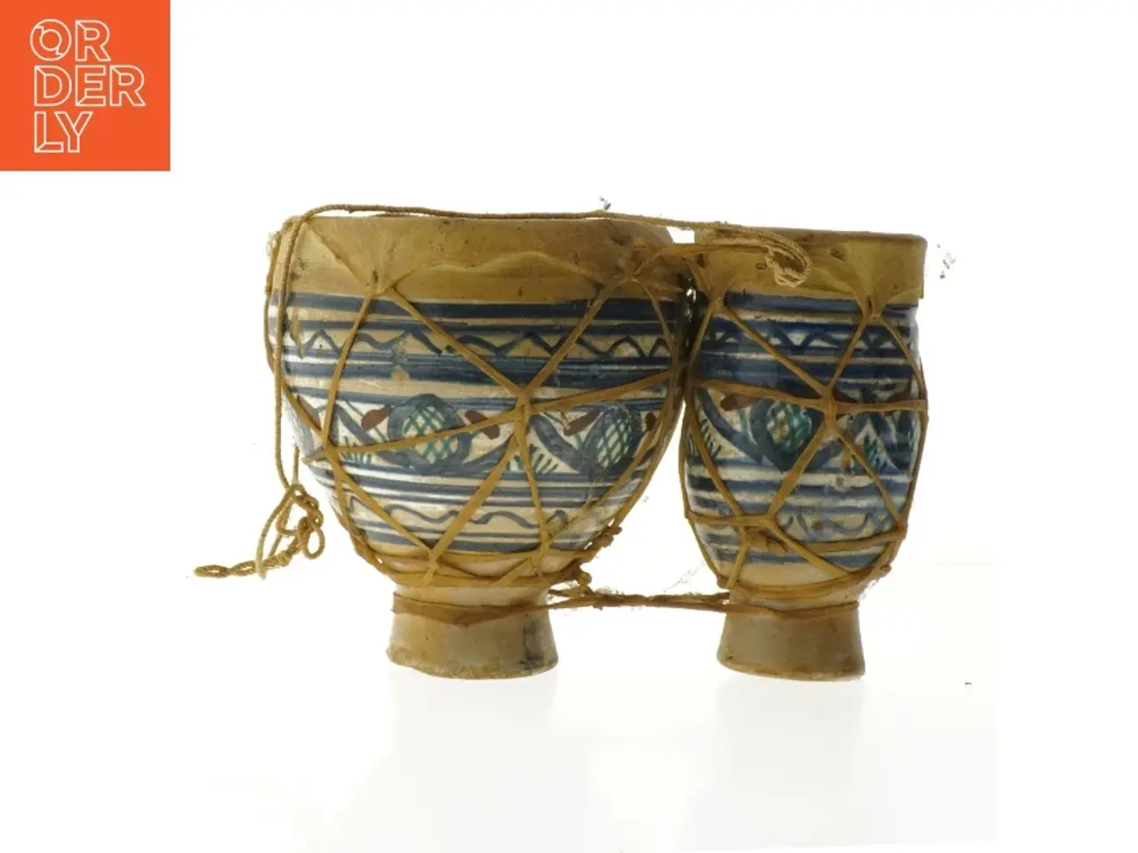 Billede 1 - Dekorativ bongo-tromme (str. 29 cm)